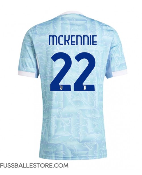 Günstige Juventus Weston McKennie #22 Auswärtstrikot 2025-26 Kurzarm Günstige Juventus Weston McKennie #22 Auswärtstrikot 2025-26 Kurzarm